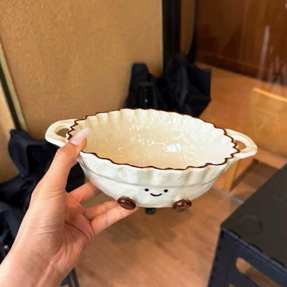 Smiley Bean Ceramic Tableware Series