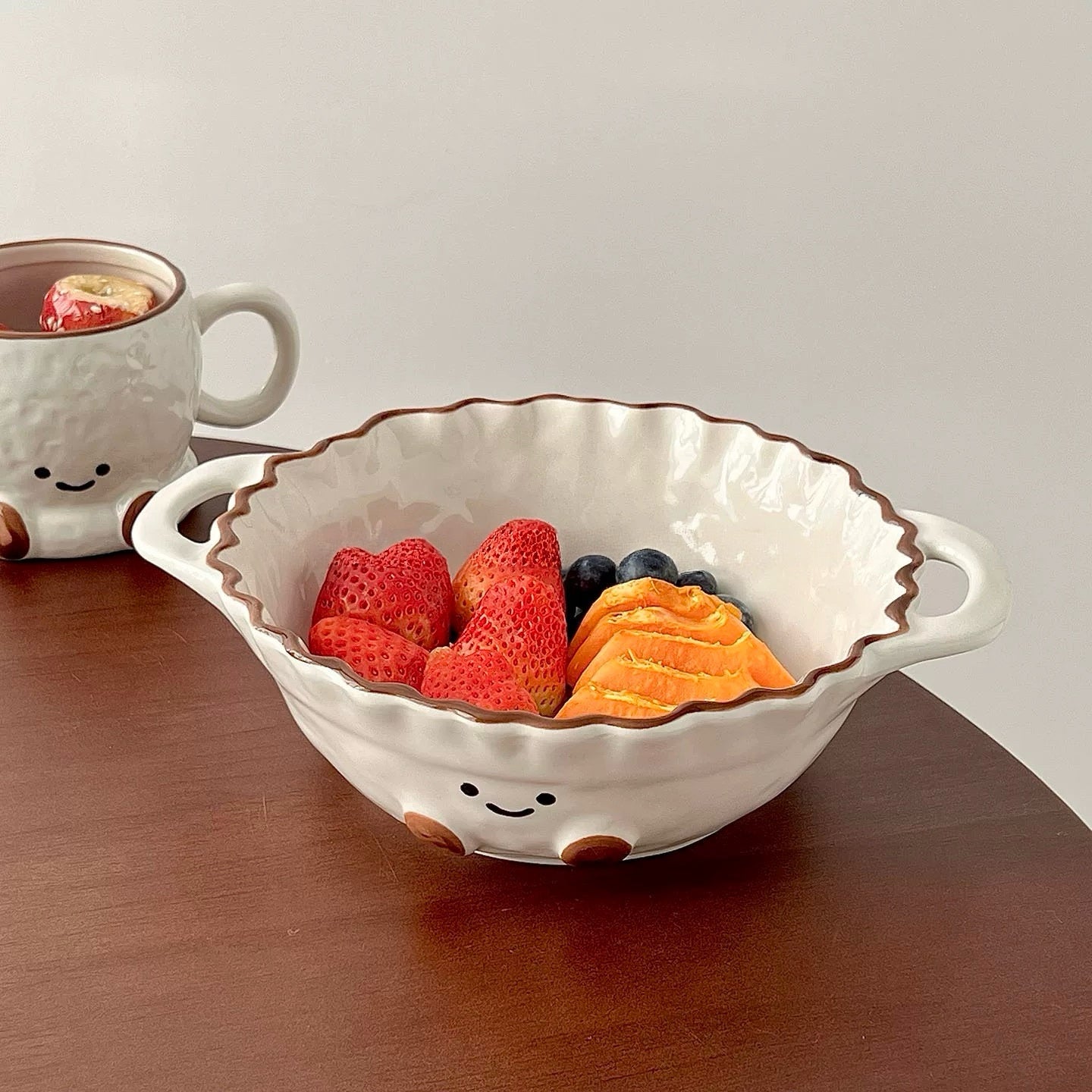 Smiley Bean Ceramic Tableware Series