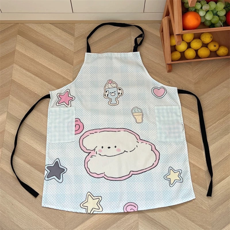 Adorable Cartoon Kitchen Apron