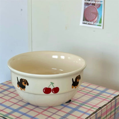 Cute Animal Party Ceramic Bowl (Sold Individually)