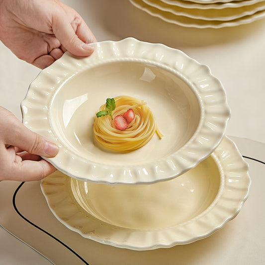 Romantic French Style Ceramic Plate