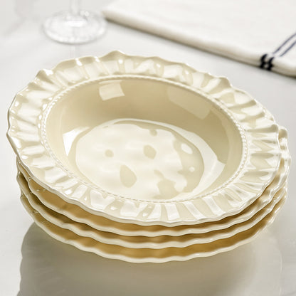 Romantic French Style Ceramic Plate