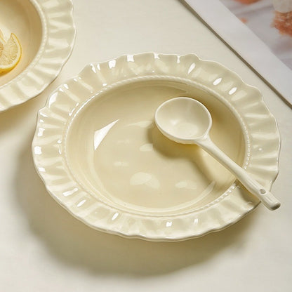 Romantic French Style Ceramic Plate