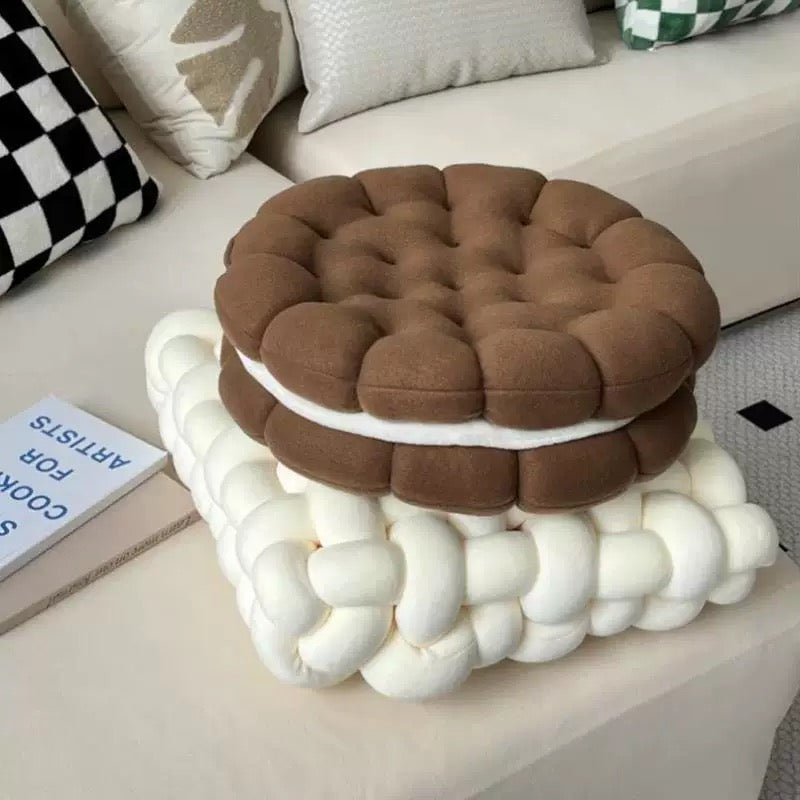 Cookie Sandwich Seat Cushion