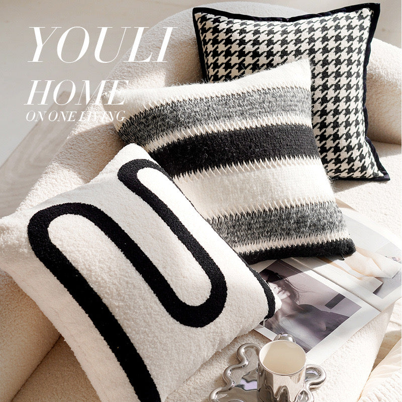 Modern Minimalist Luxury Pillow Cushion (Covers Only)