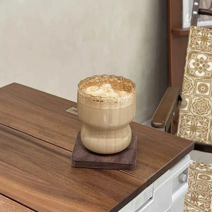 Chubby Vintage Drinking Glass