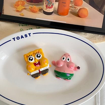 American Retro SpongeBob & Patrick Refrigerator Magnets (Set of 2)