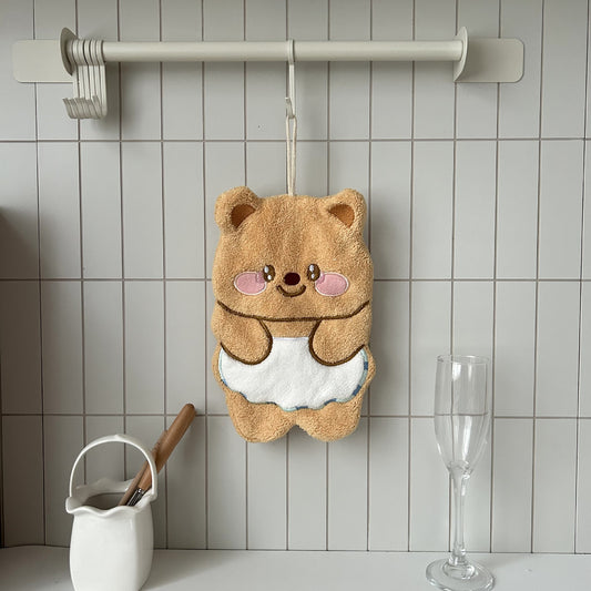 Butter Bear Hand Towel