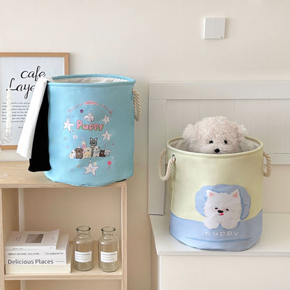 Cute Westie Laundry Basket