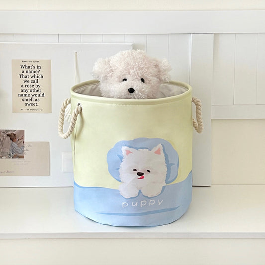 Cute Westie Laundry Basket